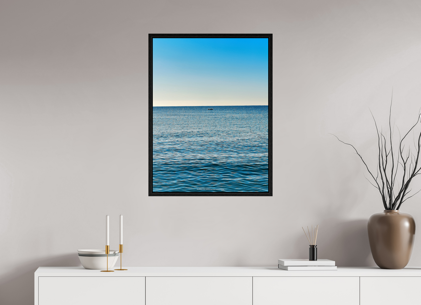 60 x 80 cm, Floater Frame Horizon