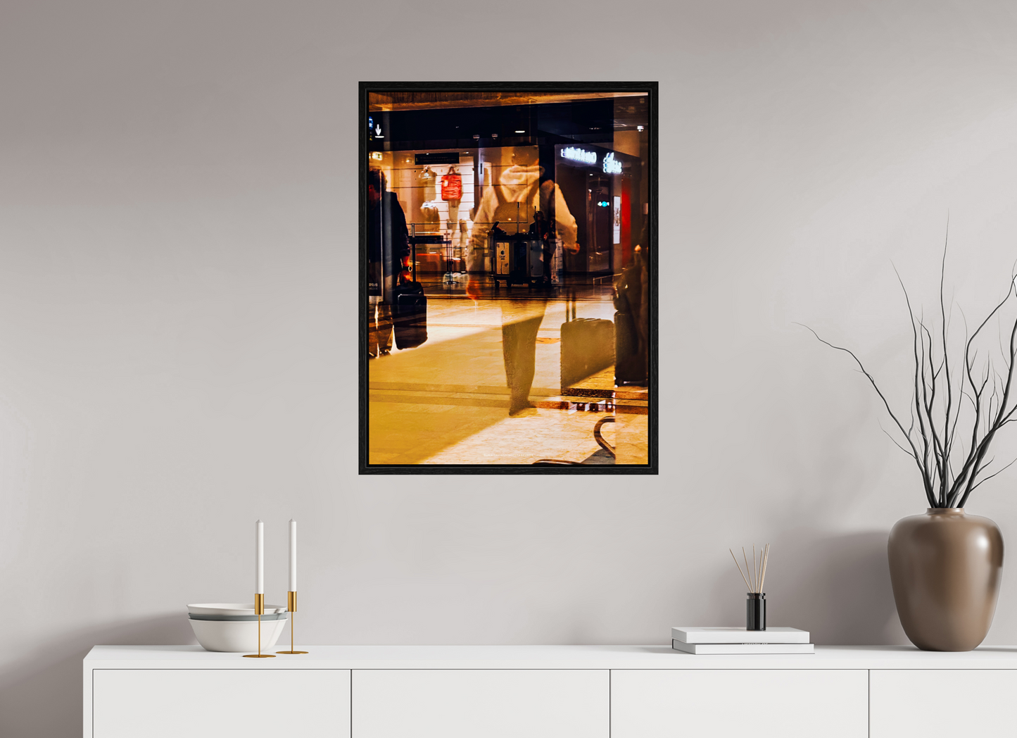 60 x 80 cm, Floater Frame Superposition