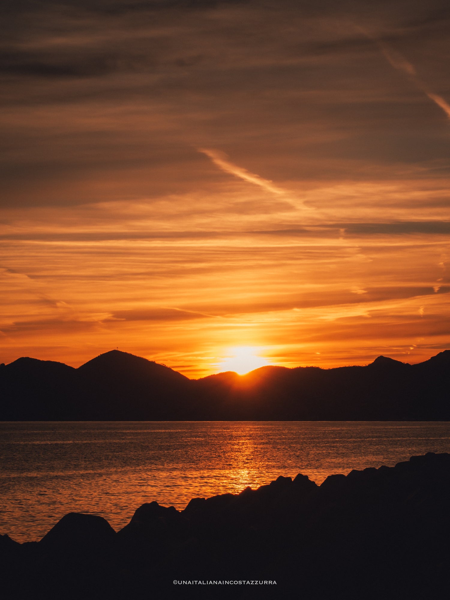 Collection lever et coucher du soleil