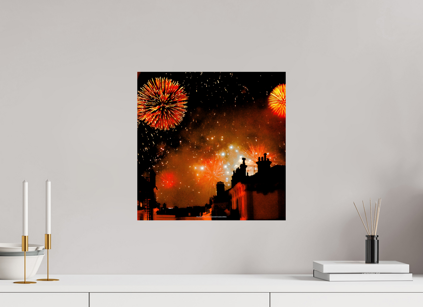 40 x 40 cm, Photo Print On Fuji Crystal DP II Depuis Saint Jean - OP n.2