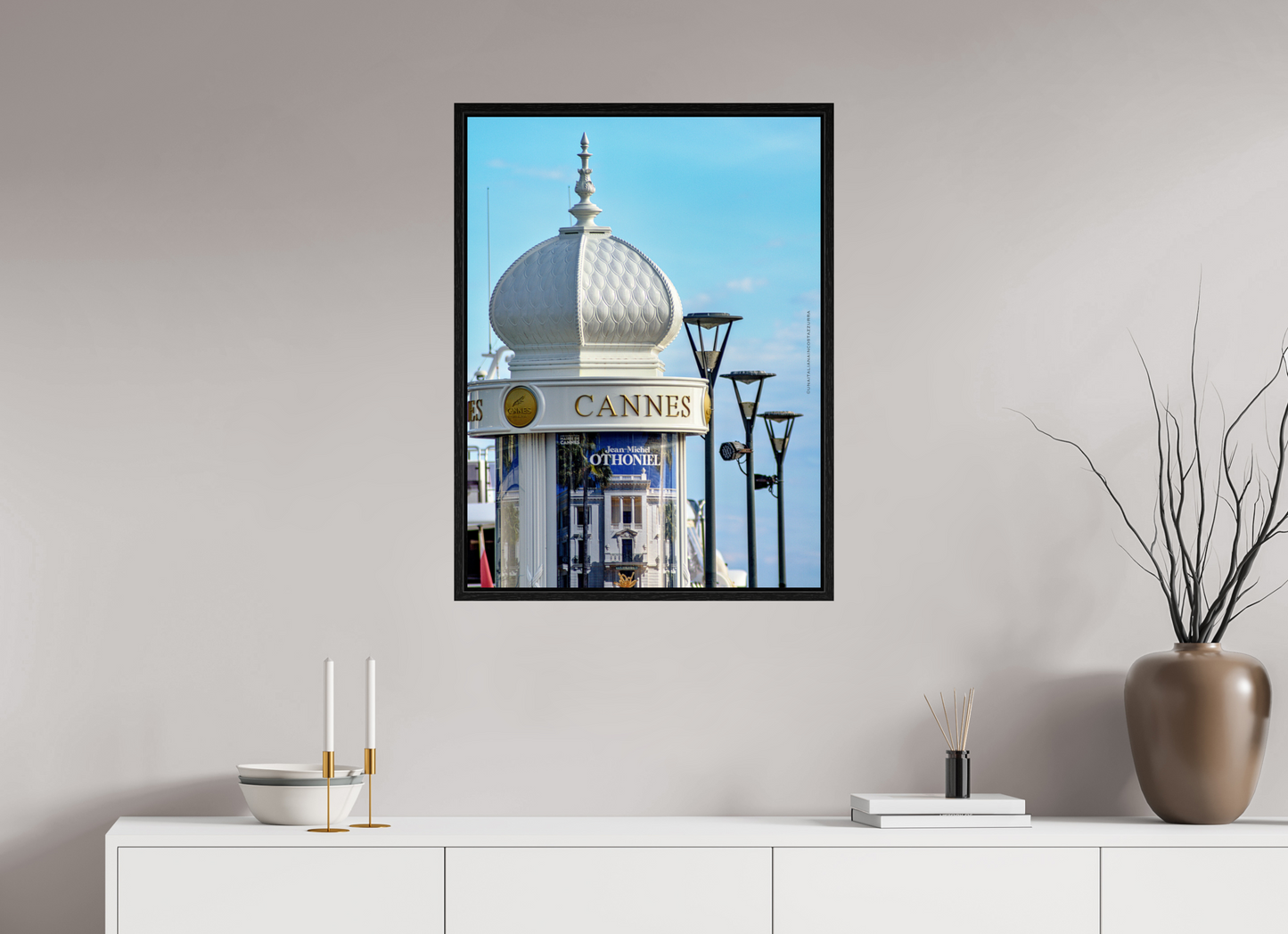 60 x 80 cm, Floater Frame L’affiche