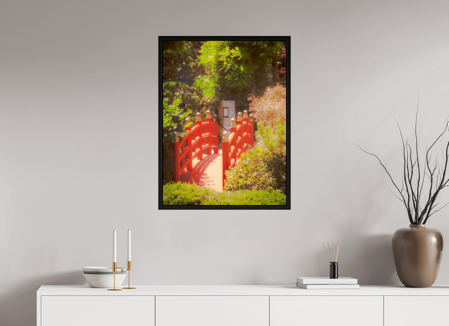 60 x 80 cm, Floater Frame Instant zen