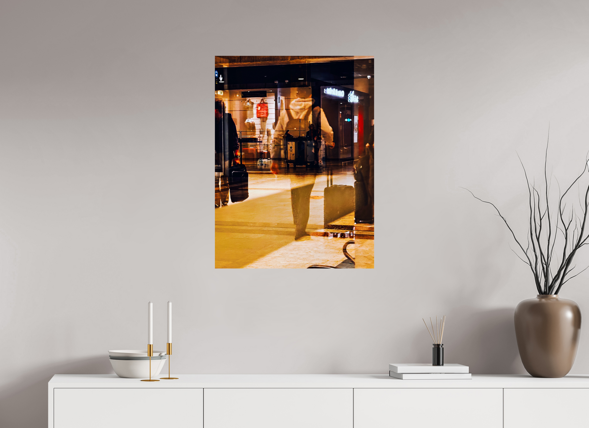 60 x 80 cm, Photo Print On Fuji Crystal DP II Superposition