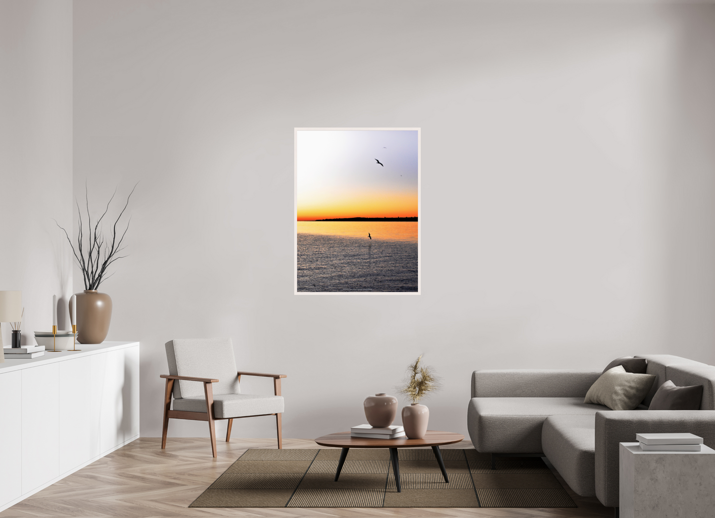 90 x 120 cm, Cadre galerie grand format Envolées imaginaires