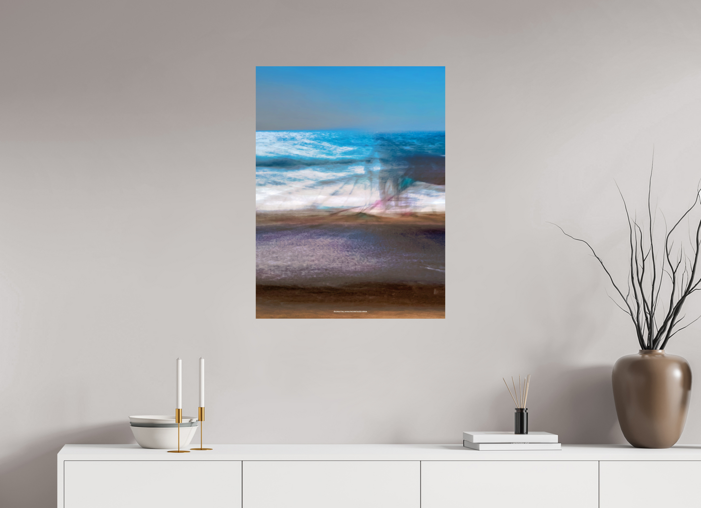 60 x 80 cm, Photo Print On Fuji Crystal DP II Planche a voile