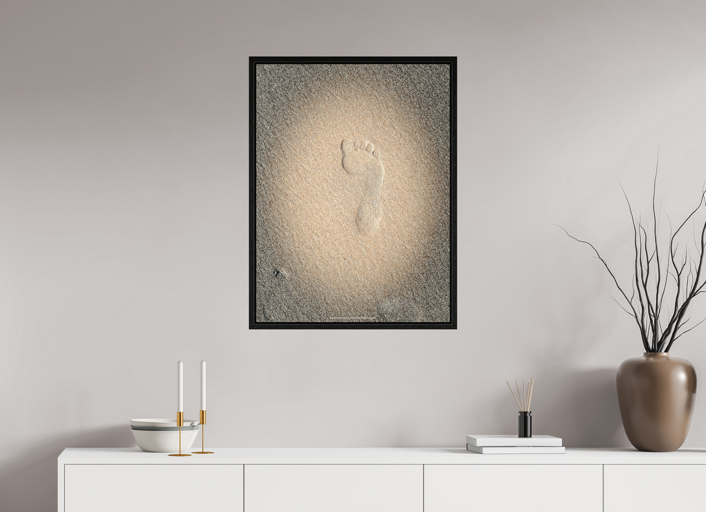 60 x 80 cm, Floater Frame Moment Déposé