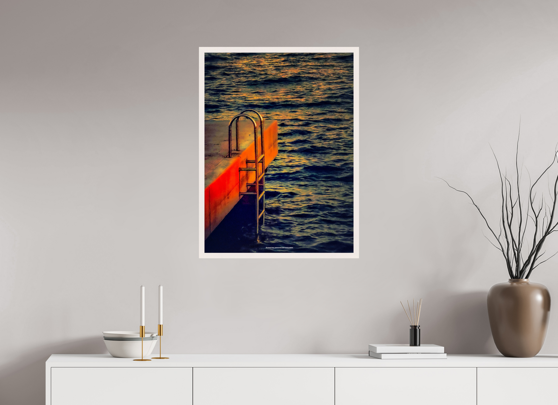 60 x 80 cm, Cadre galerie grand format L'Accès