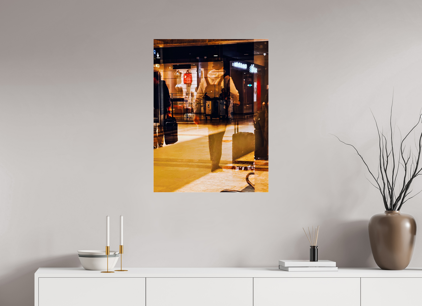 60 x 80 cm, Photo Print Under Acrylic Glass Superposition