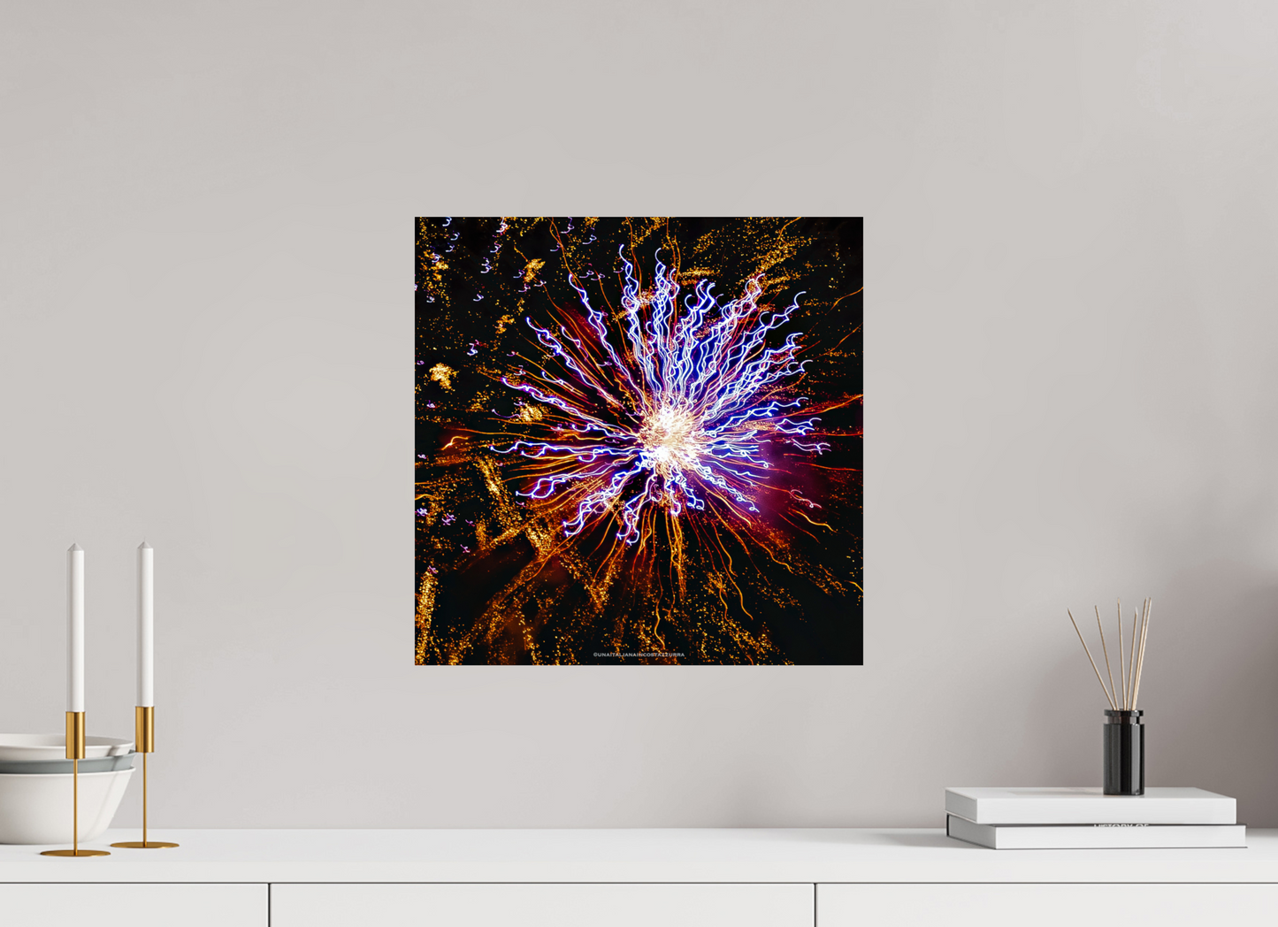 40 x 40 cm, Photo Print On Fuji Crystal DP II Radius OP n. 2