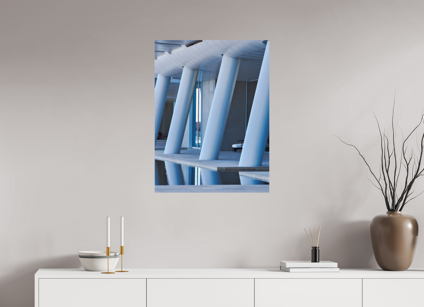 60 x 80 cm, Photo Print On Fuji Crystal DP II Point de fuite