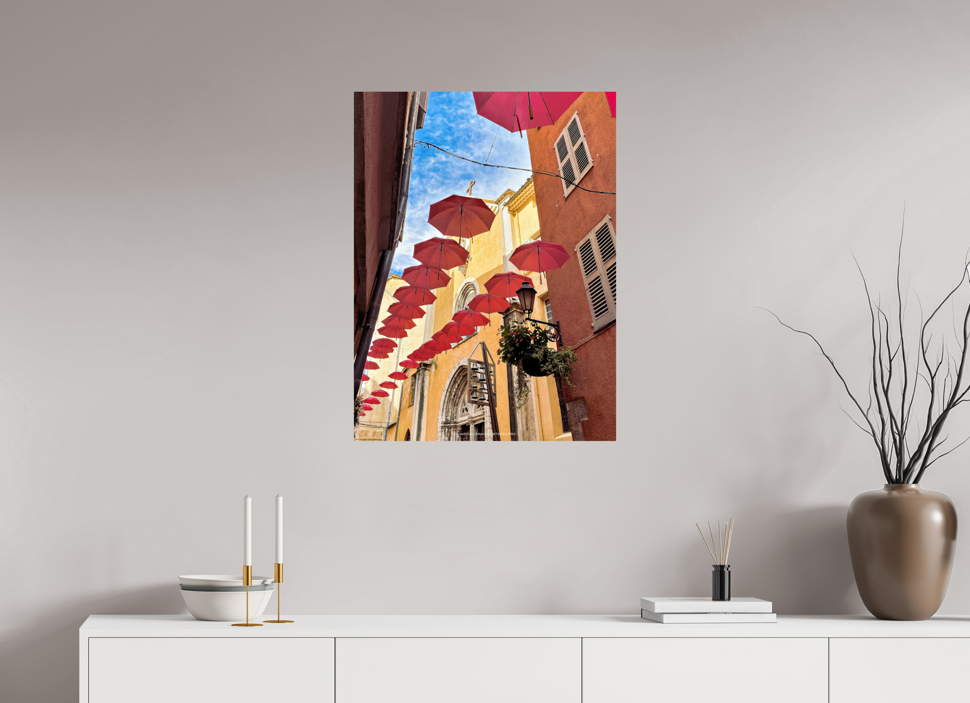 60 x 80 cm, Photo Print On Fuji Crystal DP II Parapluies parfumés