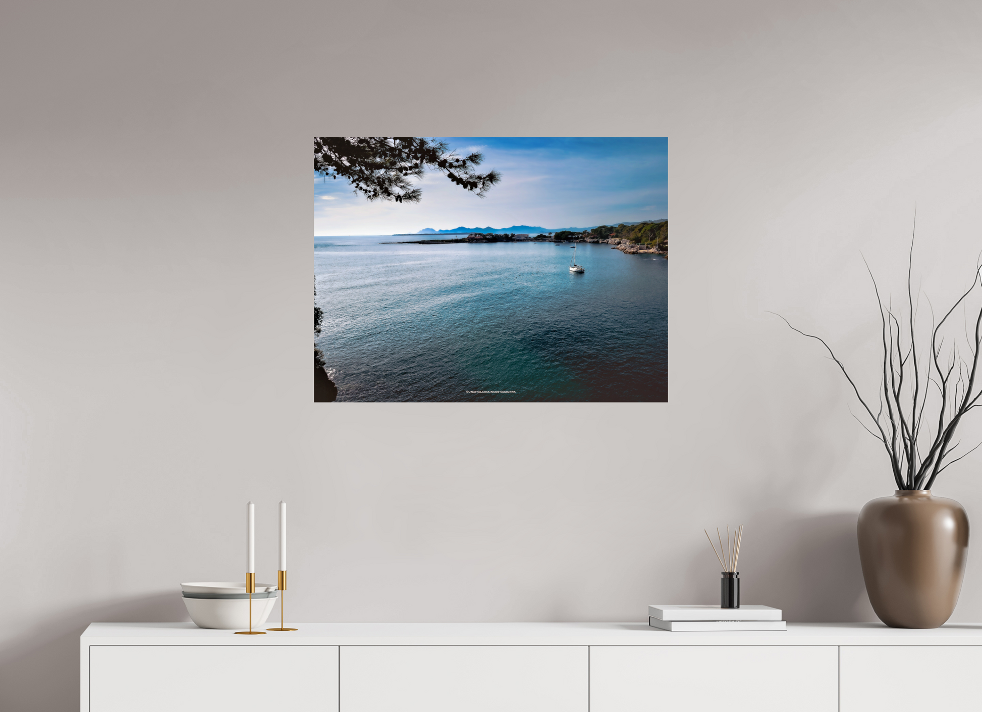 80 x 60 cm, Photo Print On Fuji Crystal DP II Au large